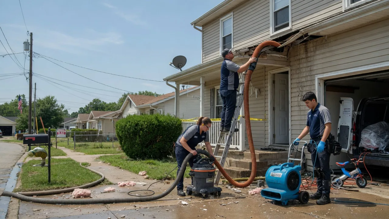 Water Damage Restoration in Union Mills, IN near me
